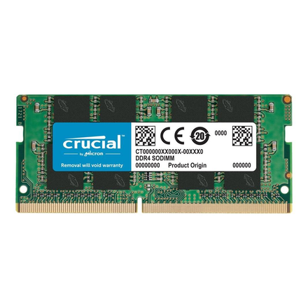 Crucial DDR4 8GB 2400MHz CL17 icke-ECC SO-DIMM 260 PIN