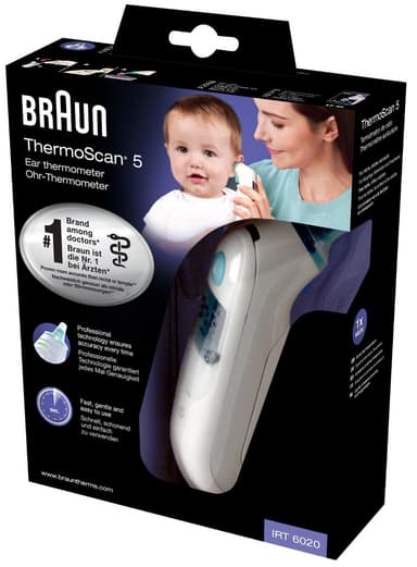 Braun ThermoScan 5 Febertermometer (öra) IRT6020