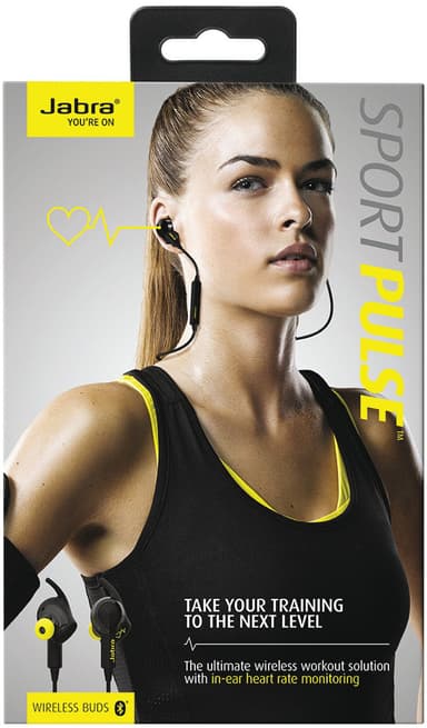 Jabra Sport Pulse special edition hörlurar (svart)