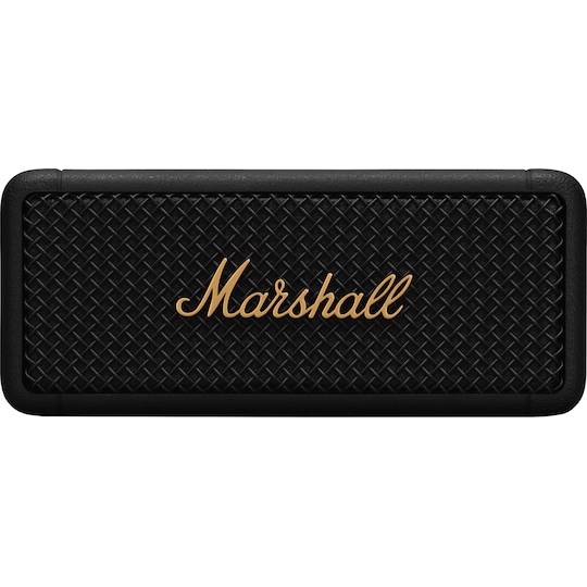 Marshall Emberton portabel högtalare (svart/mässing)