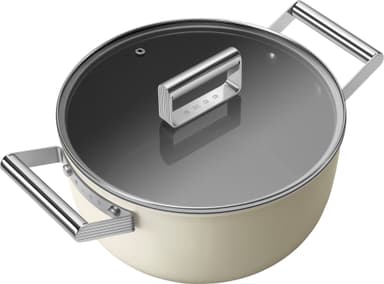 Smeg 50’s Style Gryta CREAMCAS24 (4,6L)