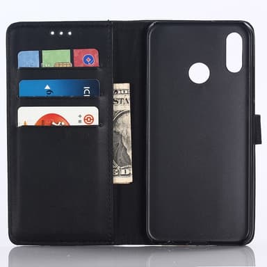 Huawei P20 Lite Retro Plånboksfodral - Svart