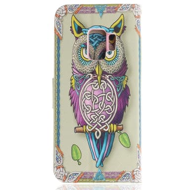 Samsung Galaxy S9 Plånboksfodral - Owl