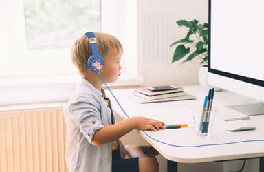 OTL Peppa Pig George Rocket on-ear hörlurar