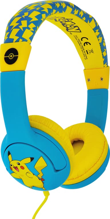 OTL Pokemon Pikachu on-ear hörlurar