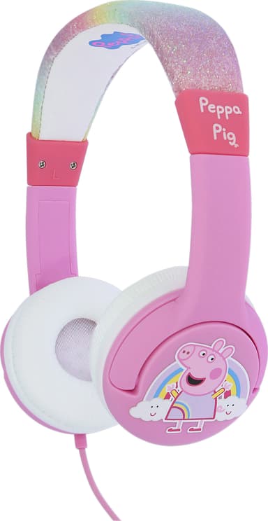 OTL Peppa Pig Prinsessan Peppa on-ear hörlurar
