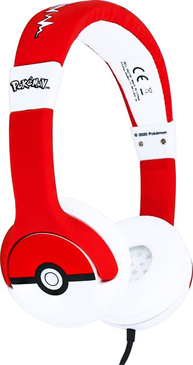 OTL Pokemon pokeball on-ear hörlurar