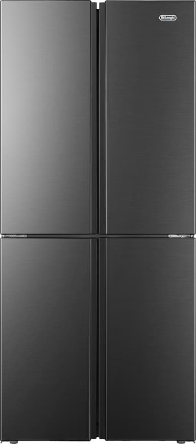 Delonghi kylskåp/frys side-by-side D4D394T20N (mörk rostfri)