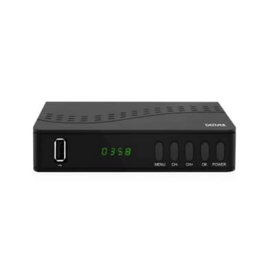 Tdt-tuner denver electronics dtb-140 dvb-t2 svart