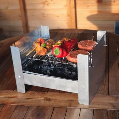 Bbq grill portabel ihopvikbar