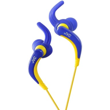 JVC HA-ECX30 in-ear hörlurar (blå) JVC HA-ECX30 in-ear hörlurar (blå)