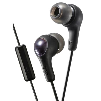 JVC Gumy Plus in-ear hörlurar (svart) JVC Gumy Plus in-ear hörlurar (svart)