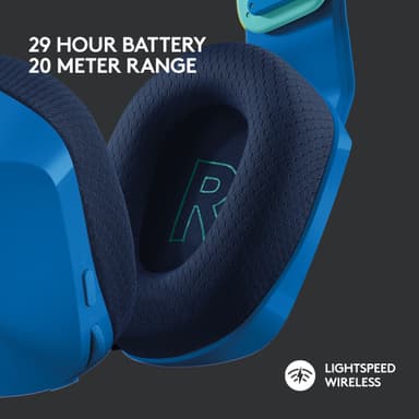 Logitech G733 Lightspeed RGB gamingheadset (blått)
