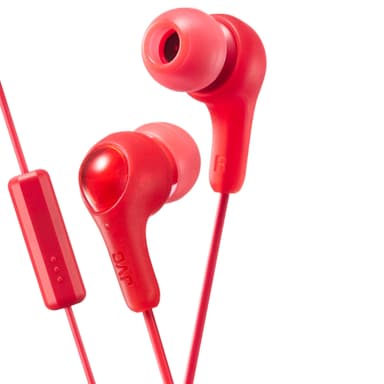 JVC Gumy Plus in-ear hörlurar (röd) JVC Gumy Plus in-ear hörlurar (röd)