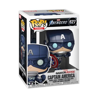FUNKO! POP VINYL AVENGERS GAME - CAPT AMERICA