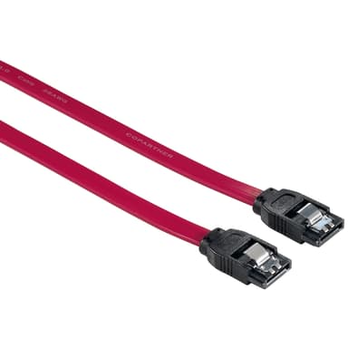 Hama SATA 3 rak datorkabel 60 cm (röd)