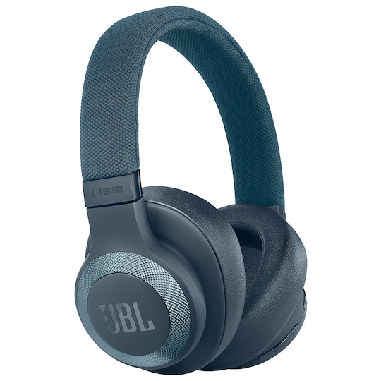JBL E65BT trådlösa around-ear hörlurar (blå)