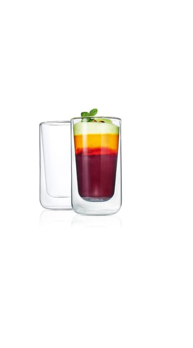 NERO, Latte Macchiatoglas 2-pack