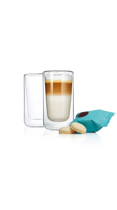 NERO, Latte Macchiatoglas 2-pack