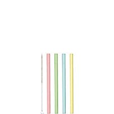 Sugrör Glas Färgade 4-pack 15cm + Borste