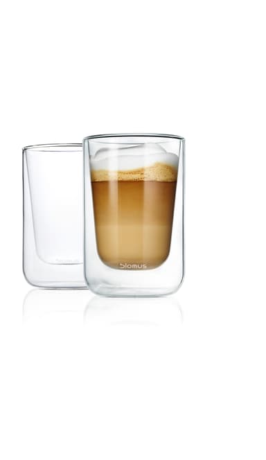 NERO, Cappucinoglas 2-pack