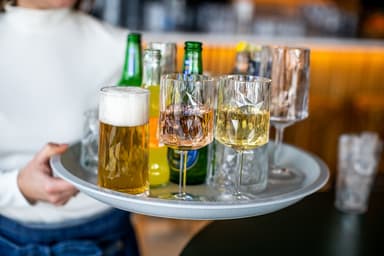 CLUB NO. 4 Vinglas 6-pack 350ml, transparent grå