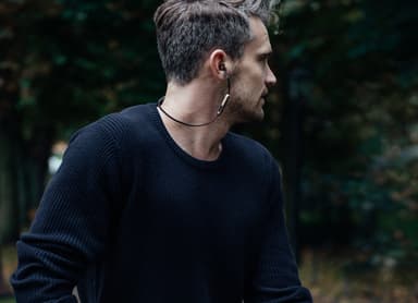 Jays a-Six trådlösa in-ear hörlurar (svart/guld)