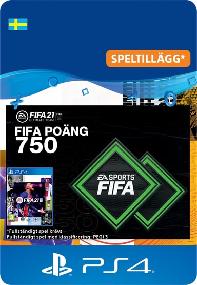 FIFA 21 FUT 750 Ultimate Team Points - Playstation (SE)