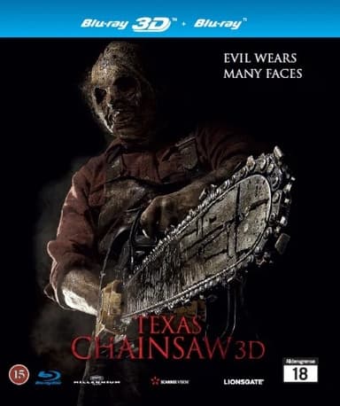 Motorsågsmassakern 3D (3D + 2D Blu-ray)