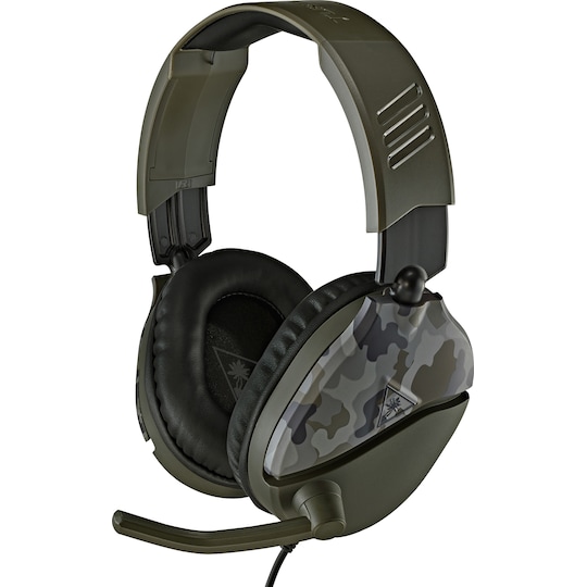 Turtle Beach Recon 70 Camo Green gamingheadset för PS5,PS4,Xbox,Switch