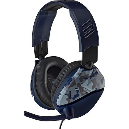 Turtle Beach Recon 70 Camo Blue gamingheadset för PS5,PS4,Xbox,Switch