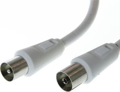 Qnect antenn 90dB 100Hz kabel (vit/20m)