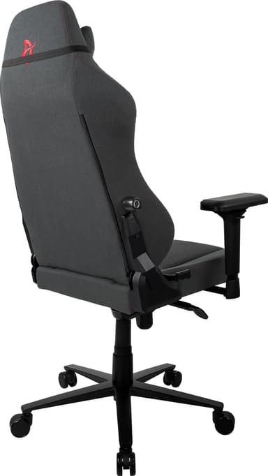 Arozzi Primo Woven Fabric gamingstol (svart/grå med röd logo)
