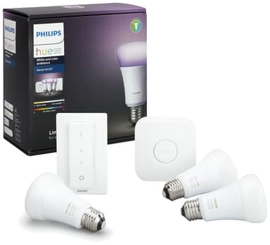 Philip Hue White and color ambiance startpaket E27