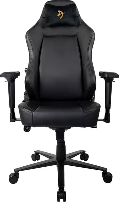 Arozzi Primo PU gamingstol (svart med guldlogotyp)