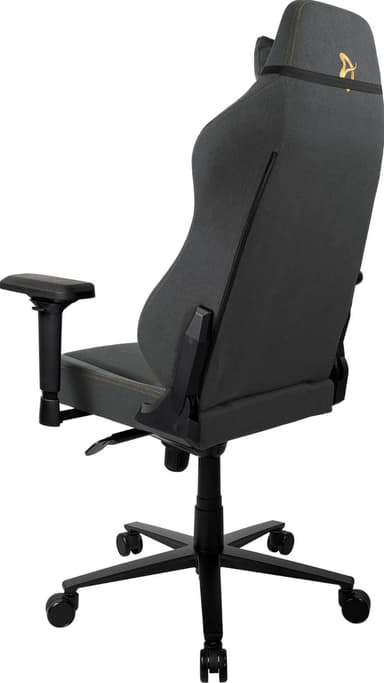 Arozzi Primo Woven Fabric gamingstol (svart/grå med guldlogo)