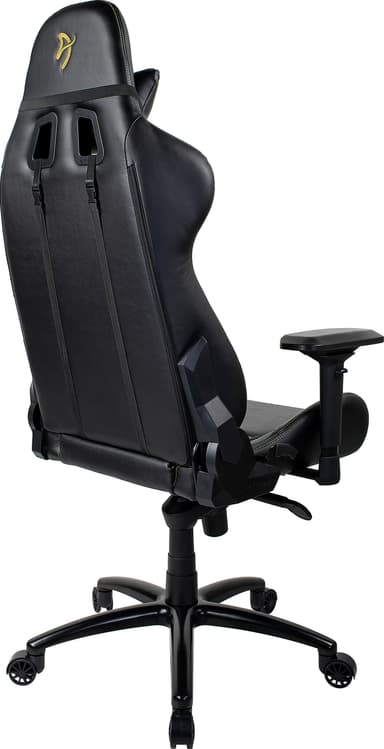 Arozzi Verona Signature PU gamingstol (svart med guldlogotyp)