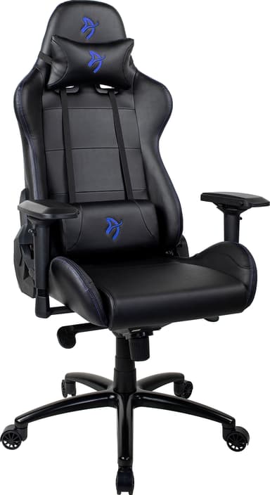 Arozzi Verona Signature PU gamingstol (svart med blå logotyp)