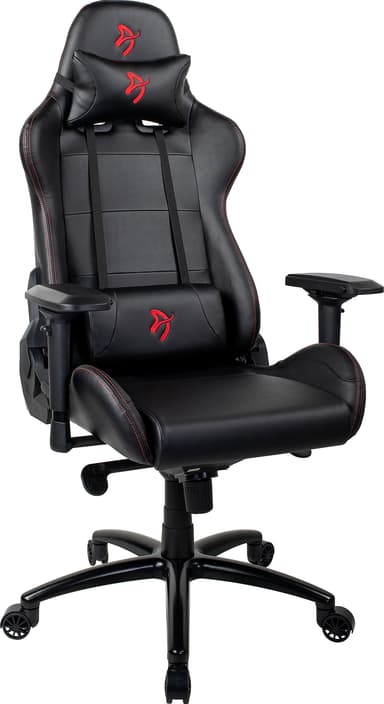 Arozzi Verona Signature PU gamingstol (svart med röd logotyp)