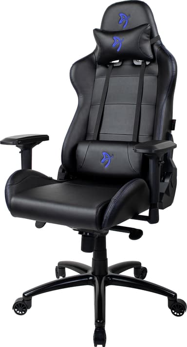 Arozzi Verona Signature PU gamingstol (svart med blå logotyp)