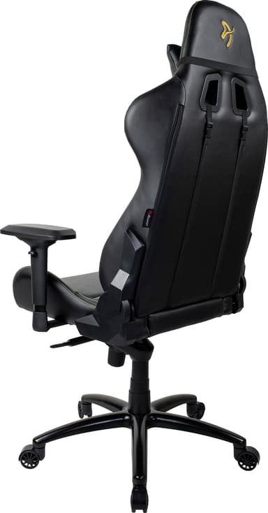Arozzi Verona Signature PU gamingstol (svart med guldlogotyp)