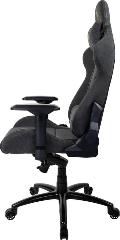 Arozzi Verona Signature Soft Fabric gamingstol (grå med guldlogo)