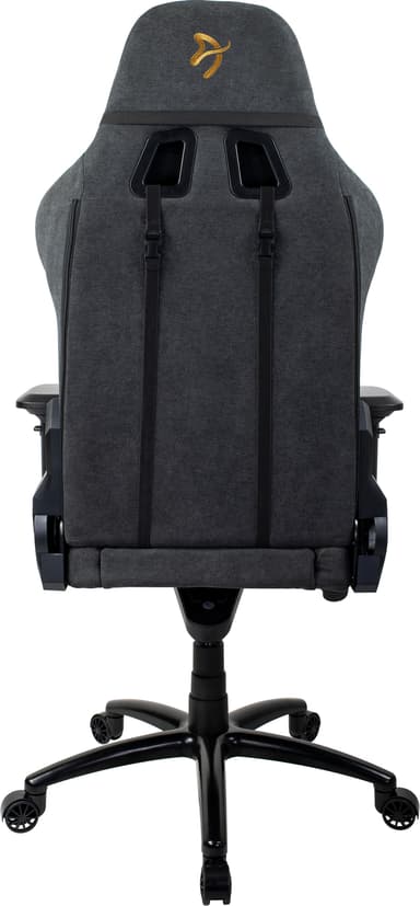 Arozzi Verona Signature Soft Fabric gamingstol (grå med guldlogo)