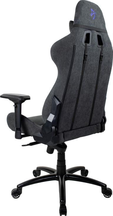 Arozzi Verona Signature Soft Fabric gamingstol (grå med blå logo)