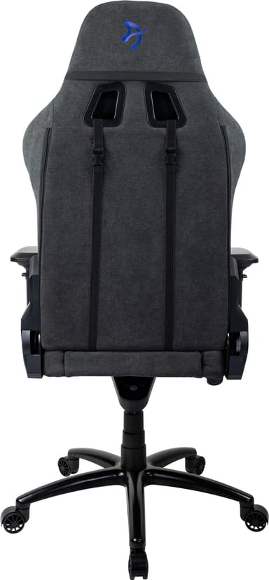 Arozzi Verona Signature Soft Fabric gamingstol (grå med blå logo)