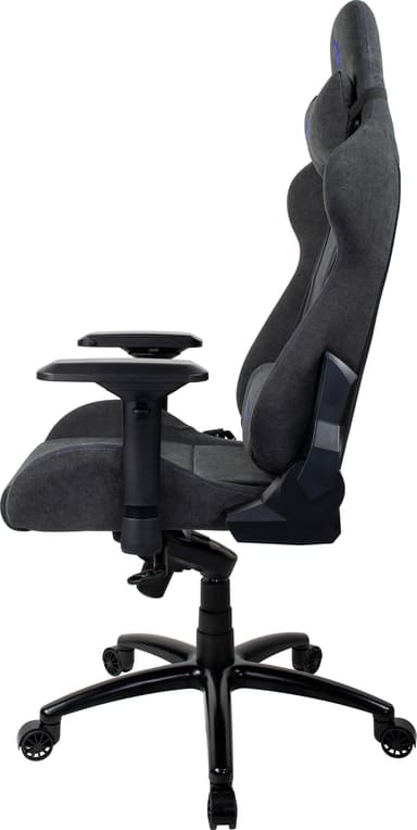 Arozzi Verona Signature Soft Fabric gamingstol (grå med blå logo)