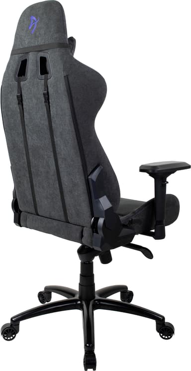 Arozzi Verona Signature Soft Fabric gamingstol (grå med blå logo)