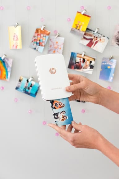 HP Sprocket Plus mobil fotoskrivare (vit)