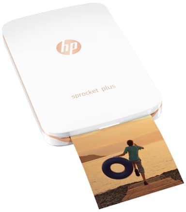 HP Sprocket Plus mobil fotoskrivare (vit)