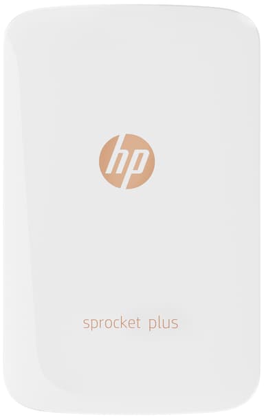 HP Sprocket Plus mobil fotoskrivare (vit)